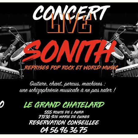 Le Grand Chatelard Hotel Bar Restaurant Sainte-Marie-de-Cuines エクステリア 写真