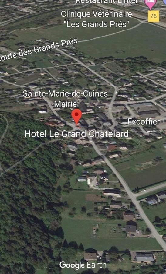 Le Grand Chatelard Hotel Bar Restaurant Sainte-Marie-de-Cuines エクステリア 写真